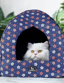 HUFT Flower Child Cat Tent Bed